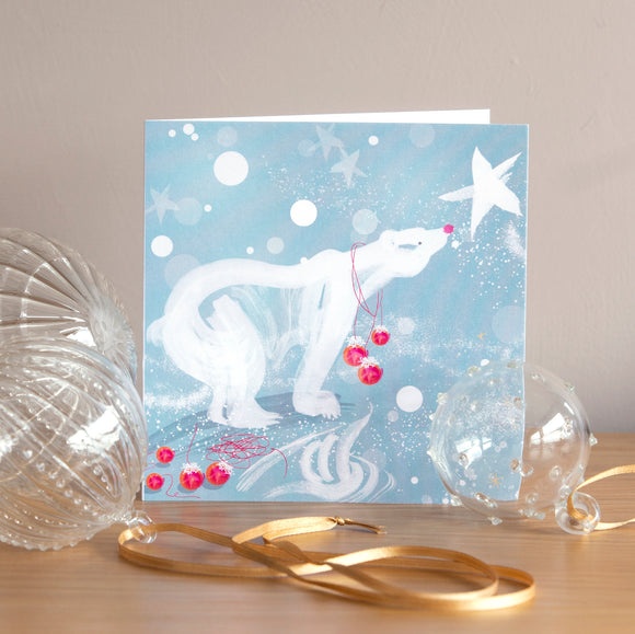 WINTER WONDER CHRISTMAS CARD – Polar Bear
