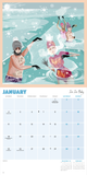 'DIPS, SWIMS & COFFEE CALENDAR 2027' ARTIST SIGNED COPY