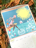 'DIPS, SWIMS & COFFEE CALENDAR 2027' ARTIST SIGNED COPY