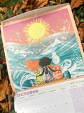'DIPS, SWIMS & COFFEE CALENDAR 2027' ARTIST SIGNED COPY
