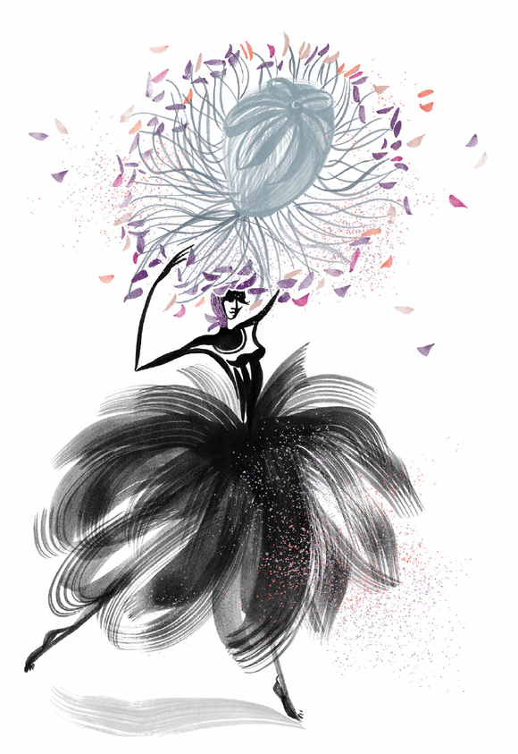 MISS POPPY DEVINE | FLOWERS OF THE CATWALK CARD/S