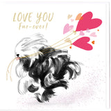 OLD ENGLISH SHEEP DOG | LOVEU FUR-EVER CARD
