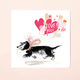 DACHSHUND DOG | LOVEU CARD