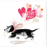 DACHSHUND DOG | LOVEU CARD