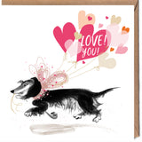 DACHSHUND DOG | LOVEU CARD