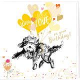 LABRADOODLE DOG | HAPPY BIRTHDAY CARD