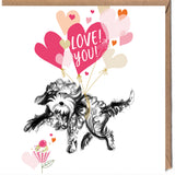 LABRADOODLE DOG | LOVEU CARD
