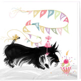 SCOTTIE DOG | HAPPY BIRTHDAY CARD