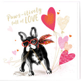 FRENCH BULL DOG | PAWS-ITIVITY LOVE YOU CARD
