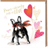 FRENCH BULL DOG | PAWS-ITIVITY LOVE YOU CARD