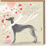 WHIPPET DOG | HAPPY BIRTHDAY CARD