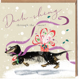 DACH-SHING THROUGH THE SNOW! | CHRISTMAS CARD