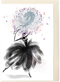MISS POPPY DEVINE | FLOWERS OF THE CATWALK CARD