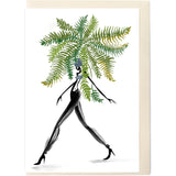 MISS BOSTON | FLOWERS OF THE CATWALK CARD