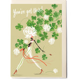 MISS CLOVER OLIVE | FLOWERS OF THE CATWALK CARD