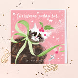PAW BEHAVIOUR / CHRISTMAS CARD – 'Christmas puddy tat'