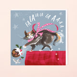 PAW BEHAVIOUR / CHRISTMAS CARD – 'FA LA LAAA'