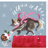 PAW BEHAVIOUR / CHRISTMAS CARD – 'FA LA LAAA'