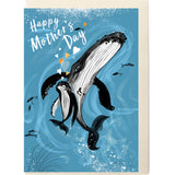 HAPPY MOTHER'S DAY HUMPBACK WHALE CARD