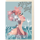 SWIM WILD & FREE ('Cool Dip') CARD