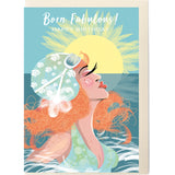 SWIM WILD & FREE ('SHE RISES') CARD – HAPPY BIRTHDAY