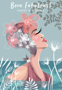 SWIM WILD & FREE ('COOL SUMMER DIP') CARD – Happy Birthday