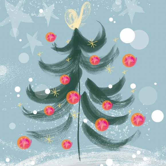 WINTER WONDER CHRISTMAS CARDS  – Christmas Tree