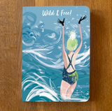 A5 NOTEBOOK –  'WILD & FREE NOTES'