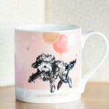 FINE BONE CHINA MUG – 'Dashing Dogs – COCKAPOO'  –  In partnership with McLaggan+Co