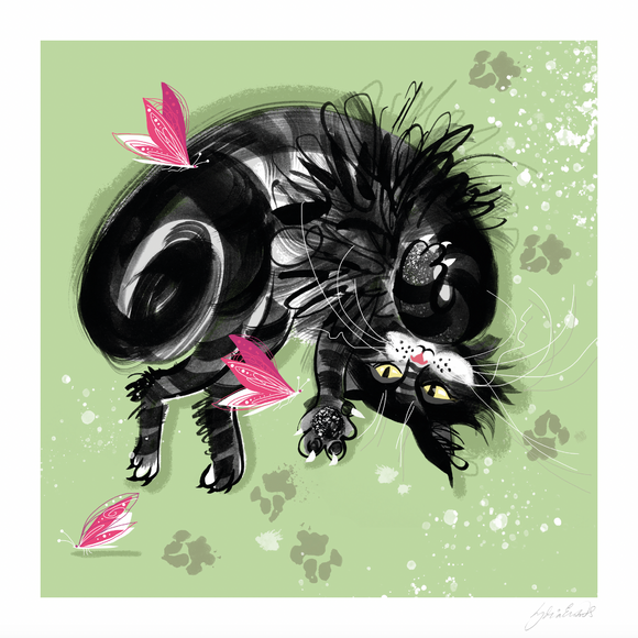 ART PRINT – Molly mudd / Paw Behaviour
