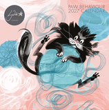 'PAW BEHAVIOUR' SQUARE WALL CALENDAR 2027' ARTIST SIGNED COPY