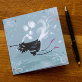 FLUTE BIRD CARD – SINGLE
