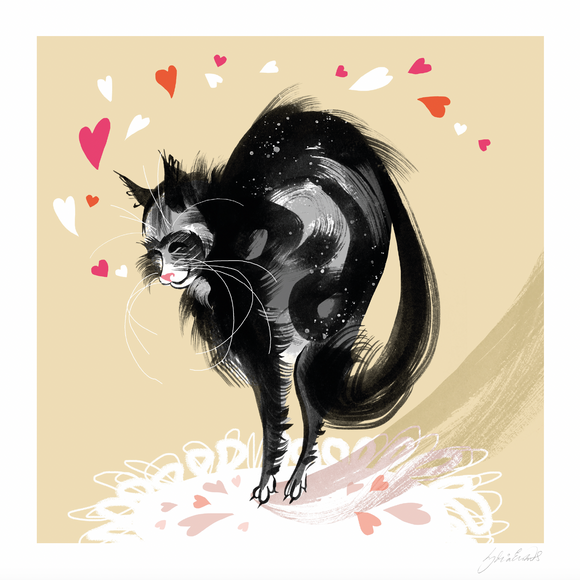 ART PRINT – Purrrfect / Love Cats