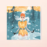 SWIM WILD & FREE ('Ice Breaker') MERRY CHRISTMAS CARD