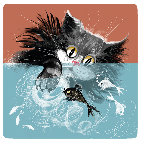 COASTER - PAW BEHAVIOUR 'CATFISH'