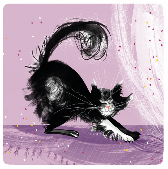 COASTER - PAW BEHAVIOUR 'SCRATCH KITTY'
