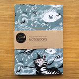 NOTEBOOK SET - Cat amongst the Fishy (2 x A5) SALE! 40% DISCOUNT