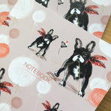 NOTEBOOK - FRENCH BULLDOG (Single A5) SALE! 40% DISCOUNT
