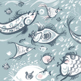 FISHY TALES | Tea Towel