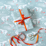 CHRISTMAS GIFT WRAP | 6 Sheets 2 Designs | Reindeer & Polar Bear Mix | Winter Wonder Collection