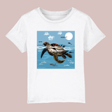 Sea Turtle – Kids T-Shirt (white) SALE -20%