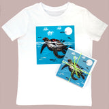 Sea Turtle – Kids T-Shirt (white) SALE -20%
