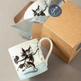 Fine bone china mug fishy tales cats cat Gift box
