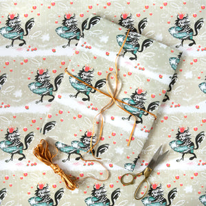 CHRISTMAS GIFT WRAP | 6 Sheets | Cat Fish | Fishy Tales Collection
