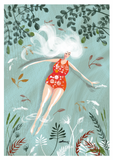 SWIM WILD & FREE (MIXED 5) CARDS