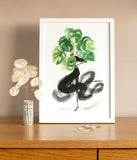 ART PRINT – MS MONSTERA (A4 - A3)